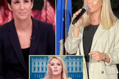 EXCLUSIVE: Rachel Maddow’s SHOCKING Demand—Security REMOVES Karoline Leavitt from Set After Heated Confrontation!