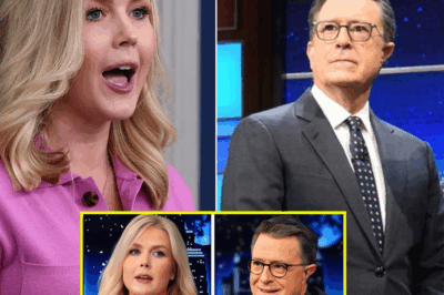 “UNBELIEVABLE: Karoline Leavitt STORMS Stephen Colbert’s Stage in Explosive Live Clash—The Moment That Left the Audience Shocked and Social Media on Fire!”