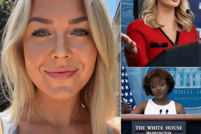 LIVE SHOWDOWN: Karoline Leavitt OBLITERATES Karine Jean-Pierre—The Unforgettable Moment That Left Jean-Pierre Stunned and Viewers CHEERING!