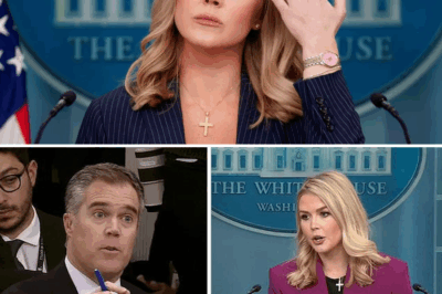 “EXPLOSIVE TV SHOWDOWN: Peter Alexander and Karoline Leavitt’s Heated Clash Causes STUNNING Fallout—What Went Down Off-Camera That Has Media Insiders Sounding the Alarm?”