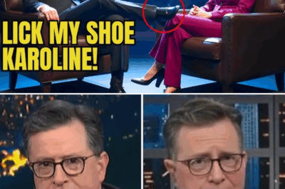 COLBERT’S BIGGEST NIGHTMARE: Karoline Leavitt SHOCKS Audience by Hijacking the Stage in Unbelievable Showdown—Why Did This Segment End Abruptly, and What Does It Mean for TV’s Future? Find Out the Explosive Details!