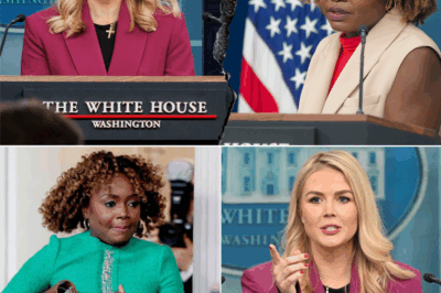 FOX NEWS BOMBSHELL: Karoline Leavitt SHUTS DOWN Karine Jean-Pierre LIVE on TV—What Sparked the Heated Showdown That Left Jean-Pierre Speechless? Leavitt’s Undeniable Facts and Blazing Criticism Had the Crowd Roaring—Find Out Why This Moment Is Taking Over the Internet!