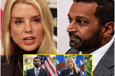 MEDIA FIRESTORM: Kash Patel LOSES IT on Live TV After Pam Bondi Drops Explosive Evidence—Shocking On-Air Breakdown Leaves Panel SPEECHLESS and Viewers Stunned! Uncover the Dark Secrets Behind His Meltdown!   In an explosive incident that has set social media ablaze and television viewers buzzing, Kash Patel suffered an astonishing on-air meltdown just moments after Pam Bondi exposed shocking hidden truths during a heated live segment. The dramatic showdown unfolded rapidly, leaving panelists and the entire production team utterly stunned, prompting immediate speculation and widespread curiosity about what truly sparked Patel’s unprecedented loss of control.