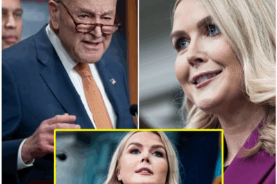🚨 LIVE TV EXPLOSION: Chuck Schumer Tries to Humiliate Karoline Leavitt, but Her Explosive Revelation Shocks Nation—Leaves Schumer Speechless, Audience Gasping, and Insiders Scrambling! What Did Karoline Reveal That Triggered Complete Political Chaos? Social Media Erupts With Speculation and Intense Debate as Everyone Searches for Answers. Exclusive Insider Details Uncover the Stunning Truth Behind Leavitt’s Shocking Response. Witness the Moment That Has America Buzzing, and Discover the Surprising Reason Behind This Jaw-Dropping Exchange on National Television. Get the Full, Shocking Story and Emotional Reactions to the Dramatic Event That Changed Everything—Details Below!
