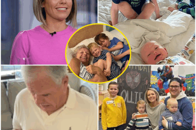 “Dylan Dreyer Reveals Heartwarming Moments of Love Between Her Sons and Baby Rusty—Fans Are Moved to Tears!” Dylan Dreyer has shared a heartwarming update with fans, revealing the beautiful bond between her two older sons, Calvin and Oliver, and their newborn brother, Rusty. The sweet moments of brotherly love—gentle kisses, protective gestures, and innocent questions—have brought Dreyer to tears. These small but powerful acts of affection have touched the hearts of parents everywhere, reminding them of the pure love children share. What makes this story so deeply moving, and why are fans everywhere resonating with Dreyer’s emotional update? Get the full story on this beautiful family moment.