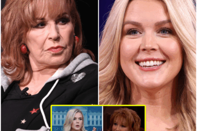 DAYTIME EXPLOSION: JOY BEHAR MOCKS KAROLINE LEAVITT ON “THE VIEW”—LEAVITT’S RESPONSE SHATTERS THE STUDIO!  An unprecedented confrontation erupted live on ABC’s popular daytime talk show “The View” when co-host Joy Behar decided to take a jab at rising conservative figure Karoline Leavitt. The heated exchange quickly transformed from playful banter to an intense showdown that silenced the studio audience and sent shockwaves across social media.