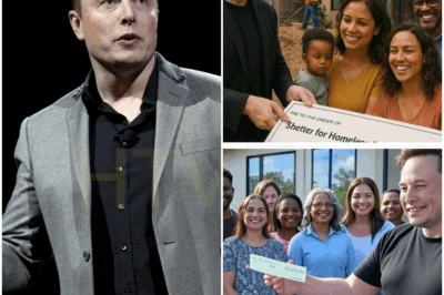 Elon Musk’s $500,000 Donation to Homeless Single Moms—The Shocking Truth Behind the Rumor That’s Breaking the Internet