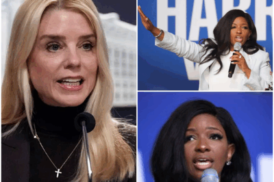 “Pam Bondi Mocks Jasmine Crockett On Live TV—Forgets Her Mic Is On, Revealing Shocking Moment!” In a shocking moment of unfiltered candidness, Pam Bondi mocked Rep. Jasmine Crockett on live TV—only to realize moments later that her mic was still on. The embarrassing slip-up was caught by viewers, sparking a wave of controversy on social media. The incident has raised questions about the nature of political discourse in the media and how such moments reflect the current state of political media. What exactly did Bondi say, and how did Crockett react to the on-air insult? Get all the explosive details behind this viral TV moment.