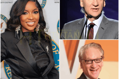 BREAKING: Bill Maher HUMILIATES Jasmine Crockett LIVE—Delivers Savage “Slap” That Left Her with NOWHERE to Hide!