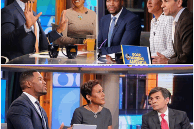 🔥💥LIVE TV SHOCKER: Michael Strahan, Robin Roberts, and George Stephanopoulos COLLIDE on Good Morning America—What Sparked the Explosive On-Air Blowup That Left Viewers Stunned? Tensions Explode as America’s Favorite Morning Team Faces a Heated Clash—What Happened Behind the Scenes, and Why Did the Moment Unravel So Quickly? Discover the Truth About the Incident That Could Change GMA Forever! You Won’t Believe What Went Down!