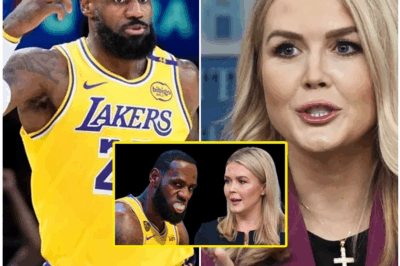 “Karoline Leavitt Responds to LeBron James with Just 17 Words After He Called Her ‘KKK Barbie’—And She Left Him Speechless!” In a jaw-dropping moment, Karoline Leavitt responded to LeBron James with just 17 calm but powerful words after he called her “KKK Barbie.” The short yet impactful response immediately stunned viewers, forcing LeBron to face the much larger consequences of his words—something he had been avoiding for years. In that moment, Leavitt’s measured and polite voice revealed more about LeBron’s past and the controversial statements he’s made than any journalist ever could. What did Leavitt say, and how did it make LeBron rethink his approach? Find out how this explosive moment unfolded.