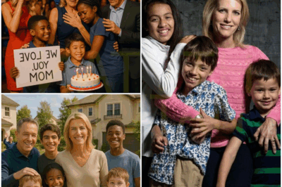 “SHOCKING REVEAL: Laura Ingraham’s 3 Adopted Children Orchestrate Secret Live Birthday Surprise—The Heartfelt Moment That Left Kayleigh McEnany and Greg Gutfeld in Tears! The Hidden Truth About Her Private Life Exposed in the Most Emotional TV Moment of the Year!”