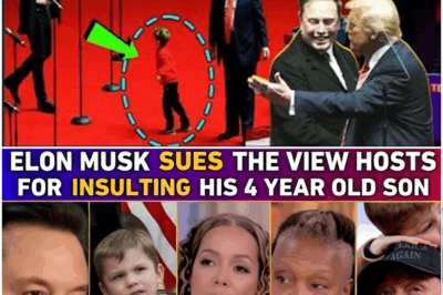 “No One Saw It Coming: Elon Musk Shocks The View with Sudden On-Air Showdown After His 4-Year-Old Son Was Mocked – Explosive Confrontation Leaves Viewers Stunned” In a shocking and unexpected twist, Elon Musk found himself in a heated confrontation with the hosts of The View after they mocked his 4-year-old son. The tense on-air exchange left the studio in silence as Musk, known for his unpredictable nature, fired back with explosive remarks that stunned both the panel and the audience. Fans and critics alike are left wondering what sparked this fiery showdown and whether it will have lasting repercussions for both Musk and the show. The confrontation has quickly gone viral, leaving viewers questioning the future of the program.