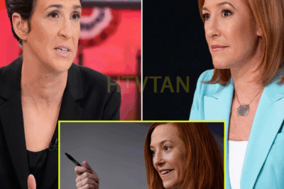 BREAKING SH0CK: Rachel Maddow has stunned fans with a cryptic confession, then quietly passed the torch to Jen Psaki—just as MSNBC begins slashing shows and rearranging its biggest stars.