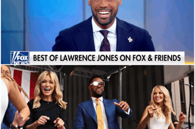 LAWRENCE JONES TAKES OVER FOX & FRIENDS: Is He the New Face of Morning TV? Viewers Are Stunned by His Bold Debut—What Surprising Moments Took the Show by Storm?  Lawrence Jones made an unforgettable entrance as the newest permanent co-host of Fox & Friends, and viewers couldn’t stop talking about it. His debut wasn’t just a typical morning TV appearance—he brought fresh energy, razor-sharp commentary, and a powerful presence that left fans asking, “Is he the new star of Fox News?” Jones’ bold remarks and dynamic chemistry with the team sparked instant buzz, making everyone wonder if this is the dawn of a new era for morning television. What moments had fans glued to their screens? Here’s why his first day might just change the face of the show forever. 😱👇