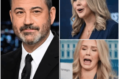 BOOM: Karoline Leavitt SHUTS DOWN Jimmy Kimmel in ONE Sentence—Late-Night TV Will Never Be the Same! In an explosive and jaw-dropping moment that has left late-night television audiences reeling, White House Press Secretary Karoline Leavitt took down Jimmy Kimmel with a single sentence on his own show. What began as a typical political banter quickly morphed into one of the most unforgettable confrontations in TV history. The viral clip has already sent shockwaves through the media, and it’s safe to say Jimmy Kimmel’s career may never recover from this epic takedown.