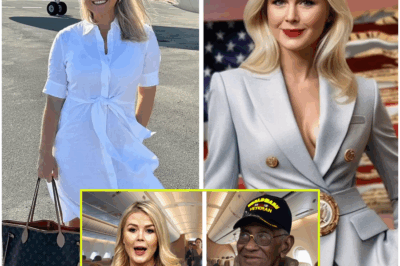 Karoline Leavitt’s First-Class Sacrifice Sparks Mid-Flight Chaos—After Giving Her Seat to a Veteran, One Passenger’s Reaction Stuns the Entire Plane and Forces Crew to Step In… What Happened in the Aisle Will Leave You Speechless – News