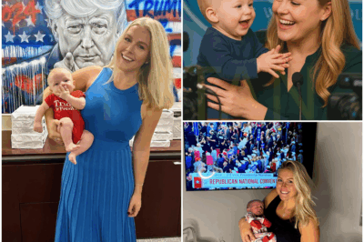 BREAKING NEWS: Karoline Leavitt Makes a GRAND ENTRANCE at Fox News in Her New Role—But It’s Her SON Stealing the Spotlight as He JOINS HER LIVE on Air!