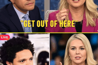 SILENT STUDIO: Karoline Leavitt Publicly ROASTS Trevor Noah in 30 Seconds Flat—Mic Drop Heard Across Late-Night TV Leaves Fans Screaming “She Ended Him!” What Triggered the Epic Shutdown Moment?