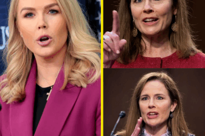 BREAKING LEGAL DRAMA: Amy Coney Barrett Tries to Send Karoline Leavitt to Prison—But Her Secret Past and Legal Genius Flip the Script! The Moment That Left Everyone in Shock—What Barrett Didn’t Know About Leavitt’s Hidden Talent Could Change the Outcome Forever!