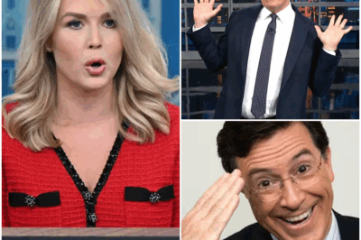 “Karoline Leavitt SHUTS DOWN Stephen Colbert on Live TV—Playful Interview Turns Into Explosive Clash!” What started as a lighthearted chat turned into an explosive showdown when Karoline Leavitt flipped the script on Stephen Colbert. Armed with facts, fiery passion, and zero tolerance for media spin, Leavitt took on Colbert’s usual zingers, calling out his selective outrage and double standards. The tension in the studio spiked, and what was supposed to be a fun segment quickly spiraled out of control, culminating in the producers cutting it short. This wasn’t just an interview—it was an unforgettable moment of political fireworks. Read on for the full story of this shocking clash.