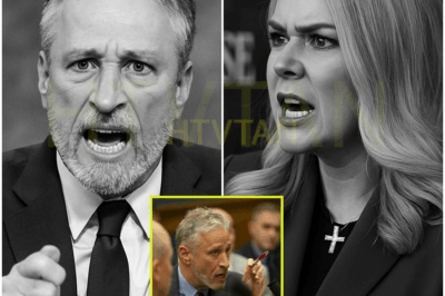 BREAKING: Jon Stewart Takes a Shot at Karoline Leavitt—Her Brutal Comeback Leaves Him HUMILIATED and the Internet in Stitches! What Was Supposed to Be a Simple Clapback Turned Into a Viral Moment When Karoline Leavitt Flipped the Script and Left Jon Stewart Speechless!
