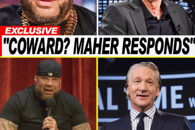 LIVE TV EXPLOSION: Tyrus Calls Bill Maher a ‘Coward’ in Fiery Real Time Clash—What Happened Next Left the Studio in Total Silence
