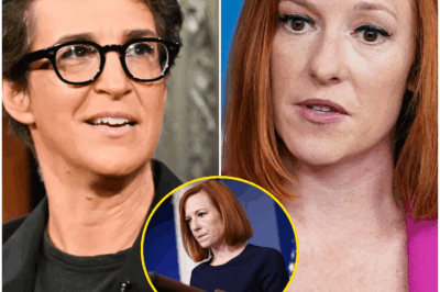 “Rachel Maddow’s Cryptic Confession and Surprising Move—She Passes the Torch to Jen Psaki as MSNBC Overhauls Its Lineup!” Rachel Maddow stunned viewers with a cryptic confession that left many questioning her future at MSNBC. In a rare and unexpected move, Maddow passed the torch to Jen Psaki, as the network begins slashing shows and reshuffling its biggest stars. This shocking transition has left fans speculating about what’s next for both Maddow and Psaki—and what it means for MSNBC’s evolving lineup. What prompted this shift, and how will it affect the network’s direction moving forward? Read on to find out what’s really going on behind the scenes.