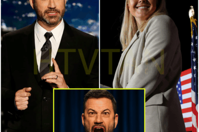 SHOCKED EVERYTHING: Karoline Leavitt dropped a shocking “CLOSING LINE” that directly caused Jimmy Kimmel’s CAREER TO COLLAPSE in an instant—what she said was so terrible that the studio audience was speechless and all of Hollywood was in chaos!