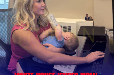 UNBELIEVABLE: White House Press Secretary Karoline Leavitt Feeds Her Baby with One Hand While Navigating Politics’ Most High-Pressure Role—The Viral Mother’s Day Moment That’s Leaving America Stunned and Rewriting the Rulebook for Working Moms!