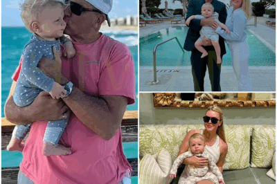 A WOMAN WHO FIGHTS FOR TRUE VALUES AND DESERVES REAL RESPECT! 🇺🇸👏 Karoline Leavitt Shares Rare Glimpse into Family Life as Her Husband Cradles Their Son at Mar-a-Lago, But Fans Are Distracted by One Cute, Unexpected Detail!
