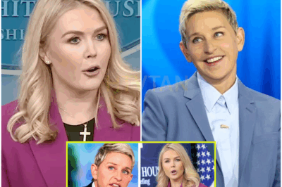 UNBELIEVABLE: Ellen DeGeneres MOCKS Karoline Leavitt’s Cross—Then Has a SHOCKING Revelation About the POWER of GOD! 😱 Ellen’s Harsh Criticism Backfires in the MOST Unexpected Way as She Faces the TRUTH About Her Own Faith.