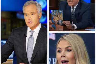 🚨 FOX NEWS EXCLUSIVE: Karoline Leavitt Confronts Stephen Colbert LIVE—What Sparked the Most Shocking Late-Night Showdown in Years?