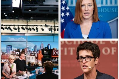 🔥 MSNBC’s Power Shift: Rachel Maddow’s Cryptic Confession and Jen Psaki’s Rapid Rise
