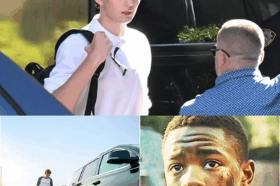 He Was Just a Black Teen with a Toolbox  Helping a Stranger on the Road —He Had No Idea It Was Barron Trump, and What Happened the Next Day Shocked His Whole Family and the Entire Neighborhood