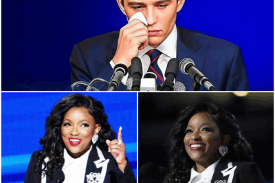 🔥CAPITOL CLASH: BARRON TRUMP TRIES TO HUMILIATE JASMINE CROCKETT—HER SAVAGE RESPONSE LEAVES HIM BEGGING ON LIVE TV! 😳📺 In a jaw-dropping moment of political drama, Barron Trump attempted to humiliate Rep. Jasmine Crockett during a live broadcast. But what he didn’t expect was Crockett’s razor-sharp, lightning-fast response that completely flipped the script. The exchange left Trump stunned and practically begging for an escape, as the audience watched in disbelief. What did she say that made him crumble on live TV? The full showdown is below—this is a moment you won’t forget!