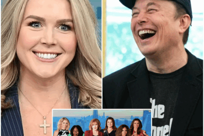SHOCKING EXPOSÉ: KAROLINE LEAVITT AND ELON MUSK ACCUSE THE VIEW OF “WEAPONIZING NARRATIVES”—THEIR BOMBSELL CLAIMS GO VIRAL! Karoline Leavitt and Elon Musk have stunned the nation by releasing a jaw-dropping exposé on The View, accusing the popular daytime talk show of having a “hidden agenda” and a “manipulative script” designed to control political narratives. Leavitt’s fiery statement, claiming The View is “where narratives are weaponized,” has ignited a firestorm of reactions. Millions are now demanding answers. Could this be the beginning of the end for The View? Get the full details of this shocking exposé below!