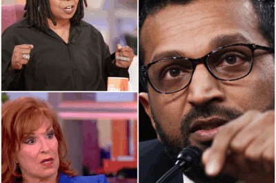 “Kash Patel Turns The View into His Own Stage—LIVE Drama Unfolds as Hosts Cower After He Takes Control of the Conversation!” In an explosive turn of events, Kash Patel completely turned the tables during his live appearance on The View. What was supposed to be a standard interview quickly became a fiery confrontation as Patel started asking questions of his own, and the hosts—who are known for dominating the conversation—were left stunned. The room changed, the audience was captivated, and what followed was chaos. How did Patel leave the hosts speechless, and why is this moment going viral? Read on to discover the shocking exchange that no one at ABC was prepared for!