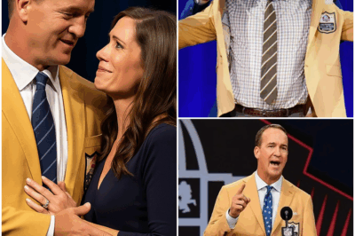 SHOCKING MOMENT: Peyton Manning Honors His Wife with Heartfelt Tribute on the World’s Biggest Stage—“This Gold Jacket Belongs to You Too.” The Emotional Moment That Left Fans in Tears and Rewrote the Story of Football’s Greatest Quarterback.