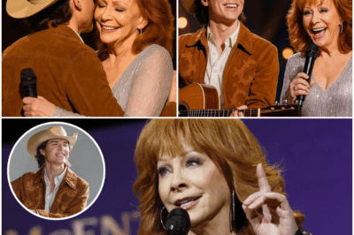 REBA MCENTIRE’S UNFORGETTABLE MOMENT: GIFTING HER CHERISHED GUITAR TO JOHN FOSTER—A SYMBOL OF BELIEF AND LEGACY BEYOND FAME  In a moment that felt more like a dream than reality, country music legend Reba McEntire whispered, “This guitar carried my soul on its strings when no one knew my name… Now, may it carry yours,” as she handed her cherished guitar—one from her very first tour—into the hands of American Idol finalist John Foster. The crowd gasped, knowing they had just witnessed a gesture far beyond fame: the power of belief. The sacred silence that followed marked the birth of a legacy. Watch this emotional moment below 👇💖