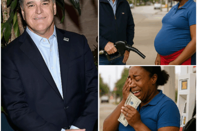 SHOCKING: SEAN HANNITY’S SECRET $25,000 GIFT TO PREGNANT WOMAN AT GAS STATION—NO CAMERAS, JUST A SINGLE SENTENCE AND TEARS OF GRATITUDE! On an ordinary street corner, Fox News host Sean Hannity pulled off an act of pure humanity that would soon send shockwaves through the internet