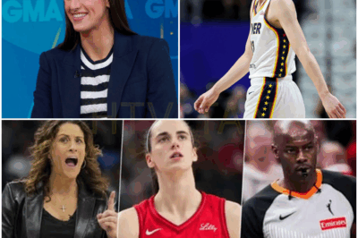 “CAITLIN CLARK GOT HIT AGAIN — AND THE REF JUST STOOD THERE: Another Missed Call, Another Silent League. Why This One Incident Is Exposing the Dark Truth About the WNBA’s Treatment of Its Biggest Star—And What It Means for the League’s Future!”