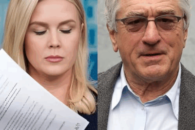 SHOCKING SHOWDOWN: Karoline Leavitt COMPLETELY SILENCES Robert De Niro on Live TV—Producers Cut the Segment After Explosive Clash! What Happened Behind the Scenes Will Leave You Stunned! Karoline Leavitt’s Unapologetic Attack on De Niro Left Both the Audience and Host Speechless, Sparking a Controversy That’s Set the Internet on Fire! Why Did This Jaw-Dropping Moment Catch Everyone Off Guard, and What’s Next for This Unlikely TV Feud? The Truth Behind This Stunning Live TV Confrontation Might Just Change the Future of Late-Night Interviews Forever!