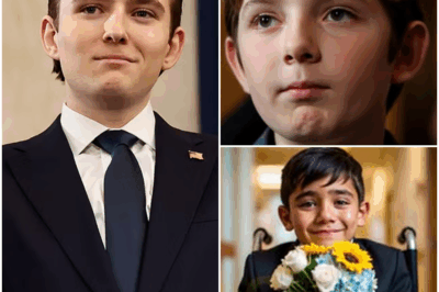 “Barron Trump Grants Dying Boy’s Final Wish—Then Does Something So SHOCKING It Leaves the World SPEECHLESS! What Happened Next Will Change How You See the Trump Family Forever!”