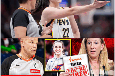 BREAKING: WNBA REFEREE SUSPENDED After Caitlin Clark’s Brutal Injury—Leaked Footage Exposes Disturbing Oversight, Is It Bias or a Blown Call?