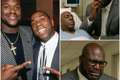 BREAKING: Shaquille O’Neal and Fans DEVASTATED After Magic Johnson’s Heartbreaking Health Announcement—Tears, Prayers, and a Desperate Hope for a Miracle!