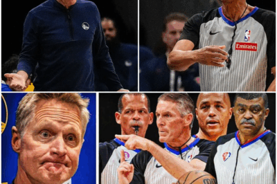 SHOCKING EXPOSE: Steve Kerr BREAKS HIS SILENCE and UNVEILS the CORRUPTION at the HEART of NBA OFFICIATING—A SYSTEM SO DEEP, IT’S NOW IMPOSSIBLE TO IGNORE!