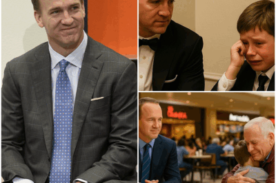 The Heartfelt Moment That Changed Peyton Manning Forever — What Happened When His Son Saw a Sad Janitor Will Leave You in Tears