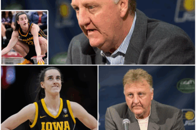 “I’VE STAYED SILENT LONG ENOUGH”: NBA LEGEND LARRY BIRD’S BLUNT MESSAGE TO CAITLIN CLARK SHOCKS THE WNBA—BUT WHAT HAPPENED NEXT LEFT THE LEAGUE STUNNED 😱🔥  In a rare moment of candor, NBA legend Larry Bird spoke out about Caitlin Clark, delivering a blunt, undeniable message that has sent shockwaves through the WNBA. His words, which had been a long time coming, left the league buzzing. But what happened just six minutes later changed everything—one sentence, one shift, and the WNBA was left in stunned silence. Find out what Bird said and what followed that has fans and critics alike in disbelief 👇🔥