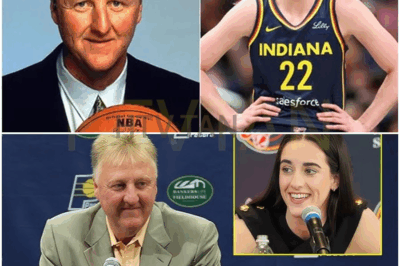 SHOCKING REVEAL: NBA Legend Larry Bird Delivers Powerful Message to Caitlin Clark—A Rallying Cry That Could Revolutionize the WNBA! In a deeply emotional and unexpected moment, NBA icon Larry Bird has sent a powerful message directly to Caitlin Clark
